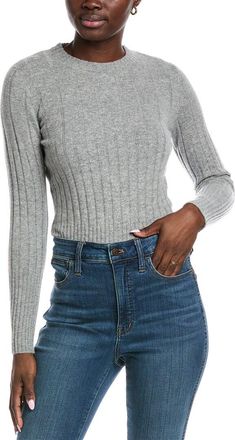 Amicale Cashmere Variegated Cashmere Sweater