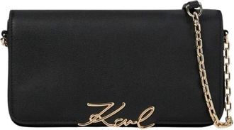 Karl Lagerfeld Mujer, Bolsos, Negro, Talla: ONE Size