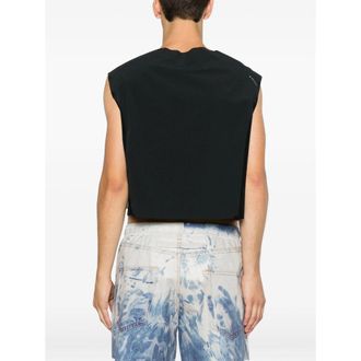 SATISFY Lightweight Stretch Performance Tank Top - Black
