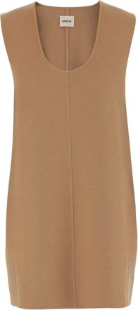 Khaite Abito smanicato con scollo rotondo - Toni neutri