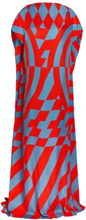 Dries Van Noten Diria Printed Silk Maxi Dress - Grey - S (UK8-10 / S)