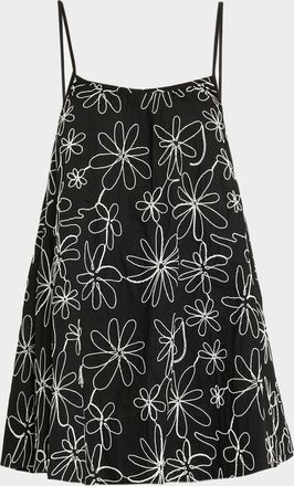 Solid & Striped The Lindsay Floral Mini Dress