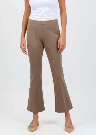 Peace of Cloth Womens Ella Paramount Knit Pants In Mocha