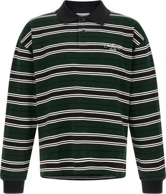 Carhartt Work in Progress Polo Shirts - Heren - Polos - Groen - M - Tops