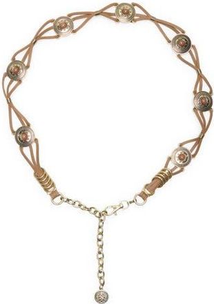 Vince Camuto Resin Concho Faux Leather Belt in Brown at Nordstrom Rack, Size Large/x-Large