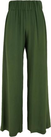 Aspesi Timo Broek voor Dames - Dames - Wijde Broeken - Groen - M - Broeken