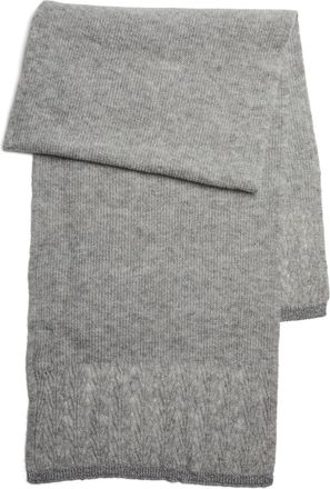 Pieces Pcnohanna Long Scarf Lurex BC, Light grey melange/detail: silver lurex, One Size
