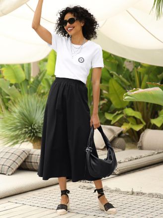 Heine T-Shirt HEINE Shirt, Damen, Gr. 34, ecru, 100% Baumwolle, gemustert, mehrfarbig, unifarben, Rundhals, Shirts T-Shirt