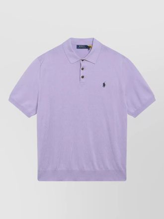 Polo Ralph Lauren short sleeve polo shirt ribbed cuffs