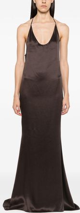 Tom Ford Womens Dress Silk Brown