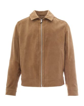 BOSS Soft Suede Leather Jacket