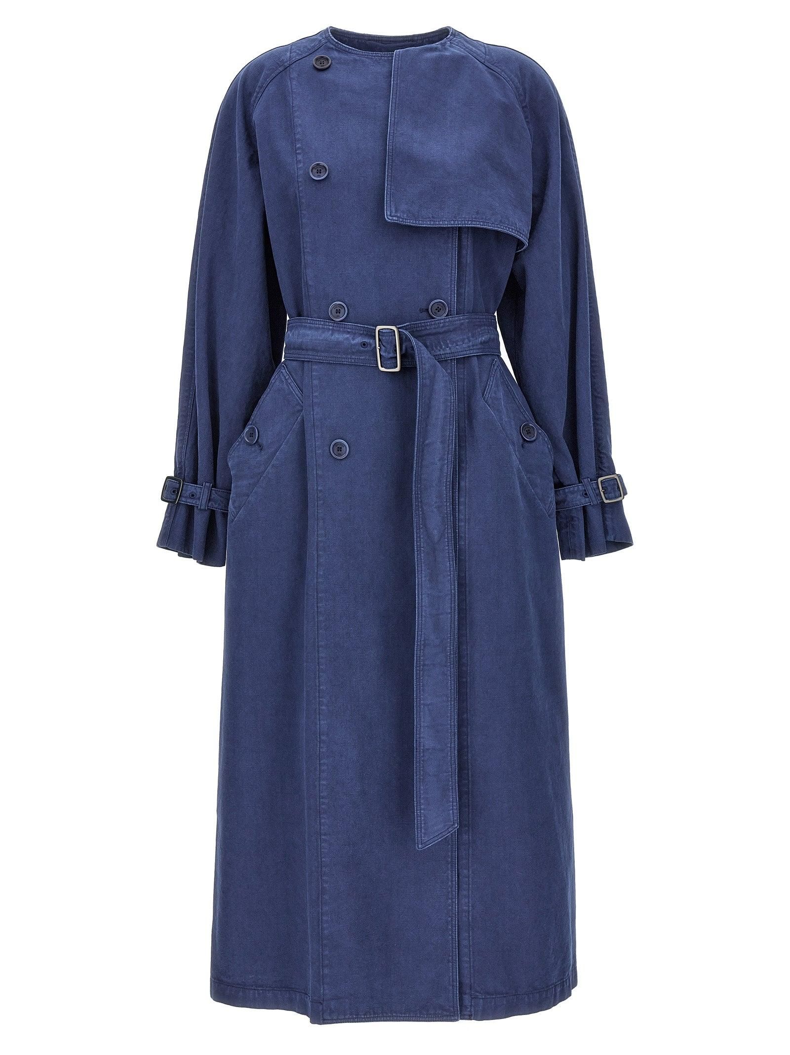 コート Max Mara Coats Blue Max Mara Blue Zebra Coat Max Mara