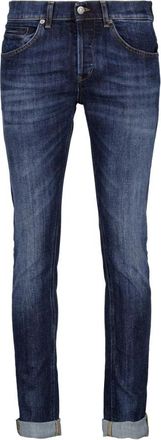Dondup Slim-fit Jeans - Heren - Slim Fit Jeans - Blauw - W34 - Jeans