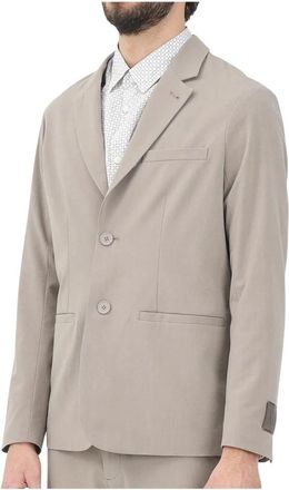 A|X Armani Exchange Jassen, Heren, Beige, 3Xl, Wol, Blazer Stondata
