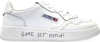 Autry White Medialist Low Sneakers