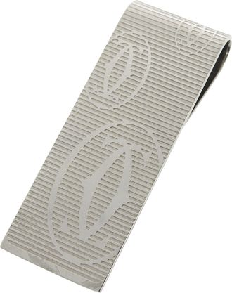 Cartier Happy Birthday Silver Metal Money Clip (Pre-Owned)