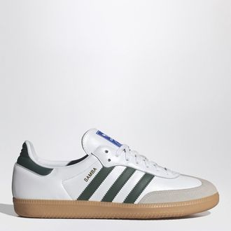 adidas Originals Sneaker bassa Samba OG bianca/verde
