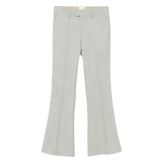 Closed Broeken, Dames, Groen, W26, Wol, Denair Broek