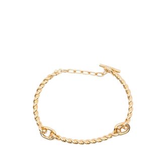 Ferragamo Gancini Twisted-link Bracelet
