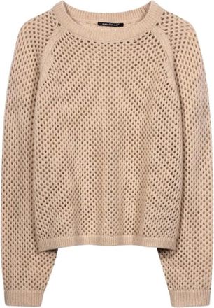 Luisa Cerano Truien & Vesten, Dames, Beige, XL, 0716 Trui