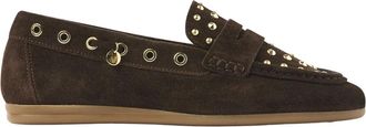 VIA VAI June Macy Loafers - Dames - Loafers - Bruin - 39 EU - Leer - Schoenen