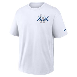 Nike Los Angeles Dodgers Elevated Max90 Nike Mens x KAWS MLB T-Shirt in White | 04T610AKA1-SW0
