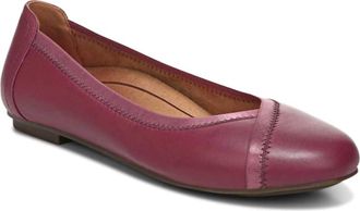 Vionic Womens Caroll Ballet Flat Shoes In Shiraz