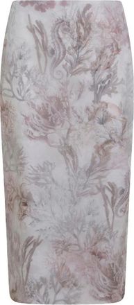 Max Mara Floral-print Skirt