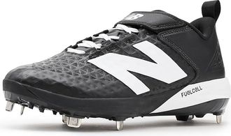 New Balance Fuelcell 4040 V8 Baseball Cleats Mens Cleated Shoes Black/White : 7.5 D - Medium, Textile