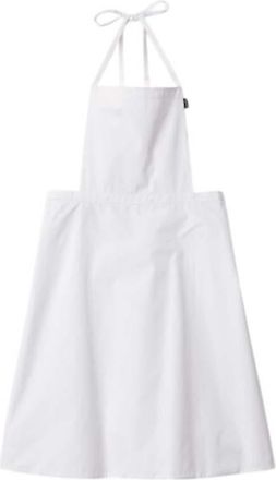 Miu Miu White Solid Halter Neck Mini Dress