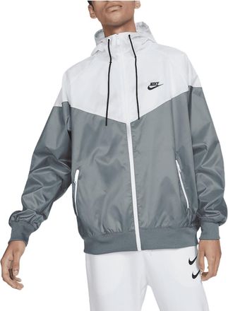 Nike Nike Mens M NSW SPE WVN LND WR HD JKT Jacket, Smoke Grey/White/Smoke Grey/Black, 4XL-T