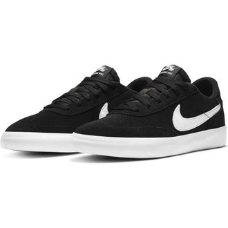 Nike Nike SB Heritage Vulc Skate Shoes, Black/White-black, 10.5 UK