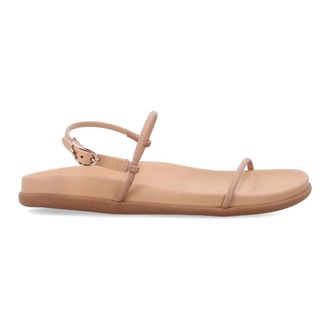 Ancient Greek Sandals Flat Sandals, female, Beige, 6 UK, Comfort Sandals with Thin Straps