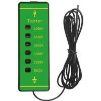 OEM Probador De Voltaje El&eacute;ctrico Abs Para Cercas, Medidor De Corriente Digital De 1000v-6000v - Crezuo