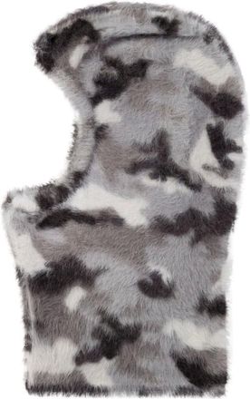 Acne Studios Accessoires, Heren, Veelkleurig, ONE Size, Nylon, Camo Balaclava