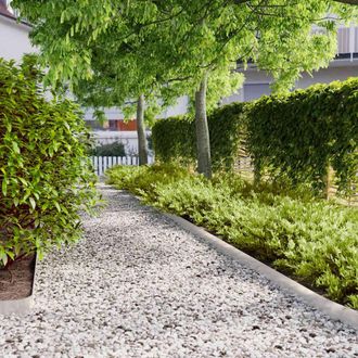 Berkfield Home Lawn Edgings 50 pcs 10x103 cm Stainless Steel in Silver