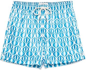 Peninsula Costume da bagno con stampa grafica - Blu