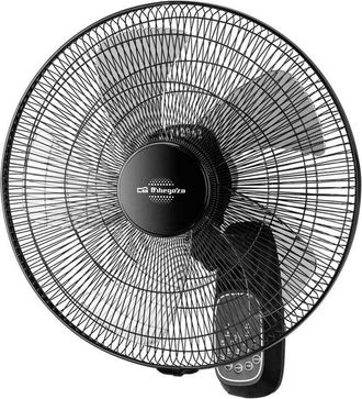 Orbegozo Ventilador De Pared Wf 0247, 3 Velocidades, 3 Modos, Oscilante, Cabezal Inclinable, Mando A Distancia, Temporizador, 45 Cm D&iacute;&aacute;metro, 60 W - Orbegozo