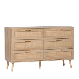 Klast C&oacute;moda doble en rat&aacute;n 120 cm x 77 cm
