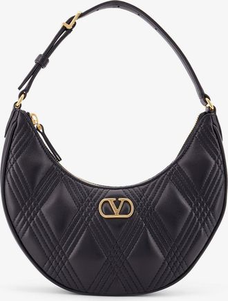 Valentino Garavani Borsa a spalla Quiltie 67 in pelle con Vlogo - VALENTINO GARAVANI - gender_Woman