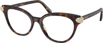 Swarovski Modebrillen Sk 2046 Zwart - Dames - Brillen - Bruin - 53 MM - Accessoires