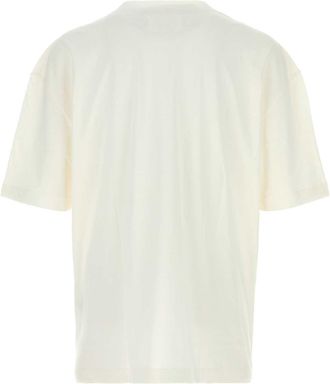 Maison Margiela Logo-Print Cotton T-Shirt - White