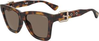 Moschino Zonnebril Mos 131/S 086/70 - Dames - Zonnebrillen - Bruin - 54 MM - Accessoires