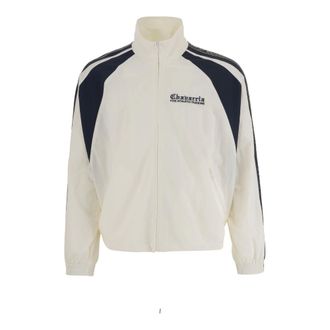 Willy Chavarria Light Jackets, male, White, Size: L Nylon Jacket with Logo