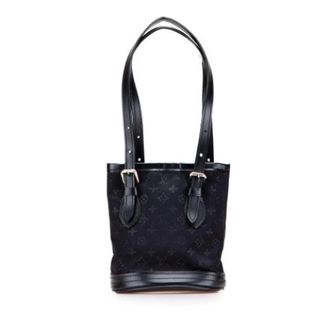 Louis Vuitton Pre-owned Bucket Bags, female, Black, Size: ONE SIZE Pre-owned Canvas Bucket Bag