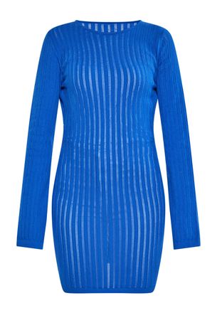 Izia Jurk Dames kobalt blauw