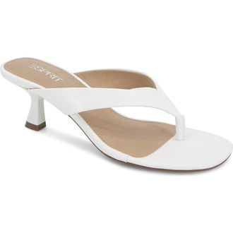 Esprit Elayna Slide Sandal in White at Nordstrom Rack, Size 6.5