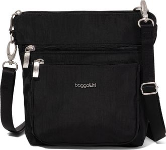 Baggallini Modern Pocket Crossbody EMF Blocking Pocket in Black at Nordstrom