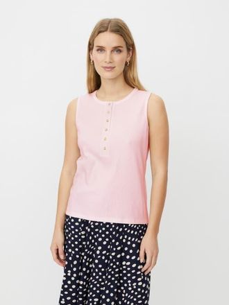 Masai MaEmelina Button Up Vest Top in Primrose at Nordstrom, Size Xx-Large