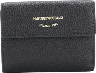 Emporio Armani N&eacute;ron Portemonnee - Dames - Portefeuilles - Zwart - ONE Size - Polyester - Accessoires